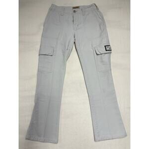 Y2k Vtg Abercrombie & Fitch Military Cargo Pants Womens 0 Wide Leg Utility Flare